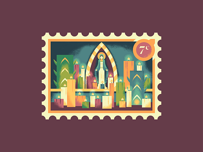 Christmas Stamps: The Day of the Little Candles