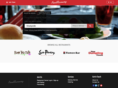 FoodRunway webapp website
