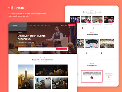 Web design - Spicko