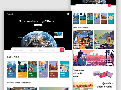 Airbnb website (Redesign)