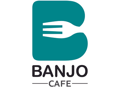 Banjo Cafe Logo logo photopshop