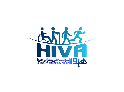 Hiva Physiotherapy Logo, card, poster, catalogue banner business card catalogue logo office letter photoshop poster