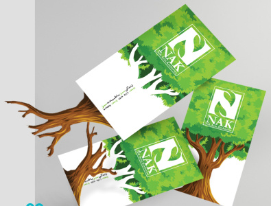 NAK Logo banner business card catalogue gift instagram letter logo photoshop poster social