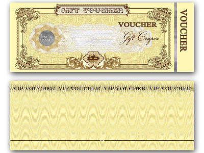 Voucher Card Design