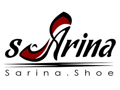 Sarina Shoe Logo logo photoshop