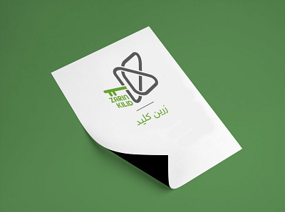 Zarin Kilid Logo banner business card catalogue design illustration instagram logo photoshop poster signboard ui ux webdesign