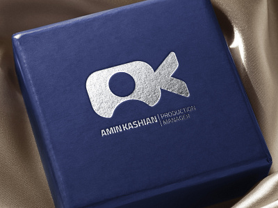 AminKashian Logo design director film graphic logo manager photoshop