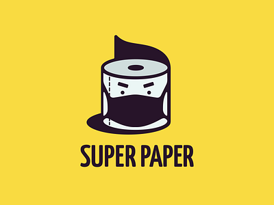 Super paper covid 19 icon logo logodesign logotype paper toilet virus