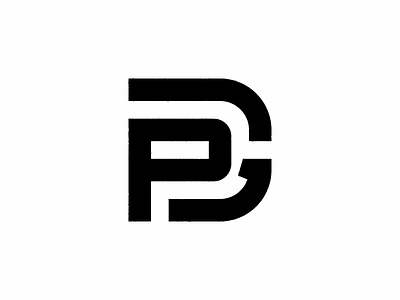 PG monogram v.1 icon letter letters logo logodesign logotype monogram sign