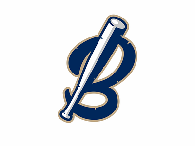 B - baseball b baseball emblem game icon letter logo logodesign logotype mark monogram sport