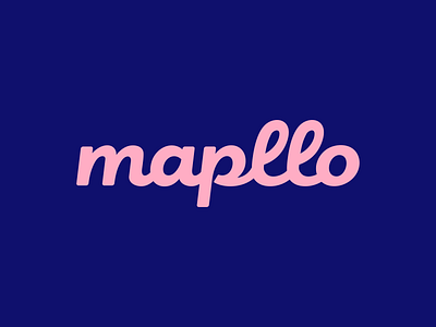 Mapllo design font lettering logo logodesign logotype type typeface typogaphy