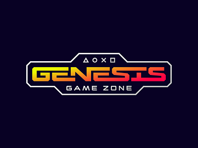 Genesis cyber cybersport emblem game gamezone genesis lettering logo logodesign logotype
