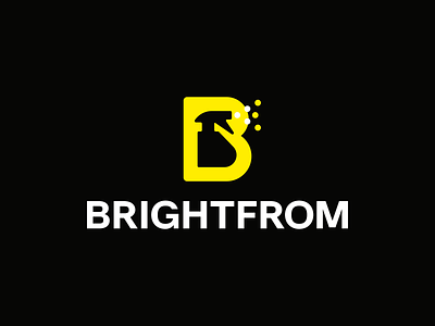 Brightfrom icon letter logo logodesign logotype mark sign symbol