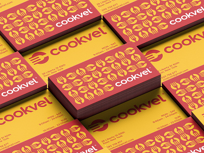 cookvel card brand card cook food icon letter lettering logo logodesign logotype sign symbol