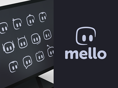 mello game gamelogo gamer icon logo logodesign logotype mascot sign symbol user wordmark