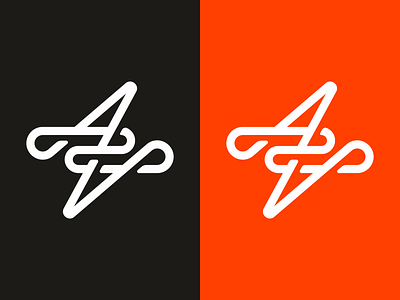 Bolt bolt connection icon lightning logo logodesign logotype loop monogram sign symbol