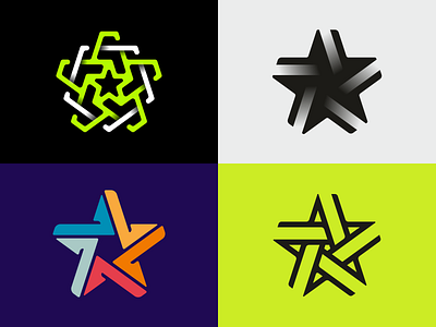 All Star - concepts allstar celebrity design glory icon logo logodesign logotype monogram sign star symbol winner