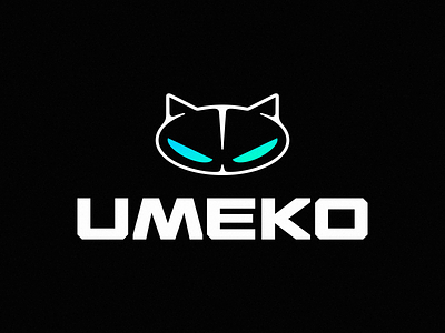 UMEKO - space cat cat cats character cyber cyber sport game icon logo logodesign logotype mascot sign space cat sport symbol