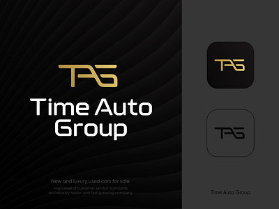 Time Auto Group Final Logo Design auto car icon logo logodesign logotype monogram parts servi shop sign symbol tag