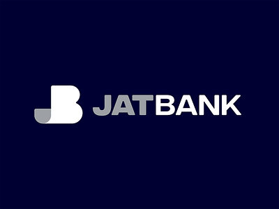 JAT BANK bank banknote crypto currencty finance icon jb jb monogram logo logodesign logotype money monogram sign symbol wallet