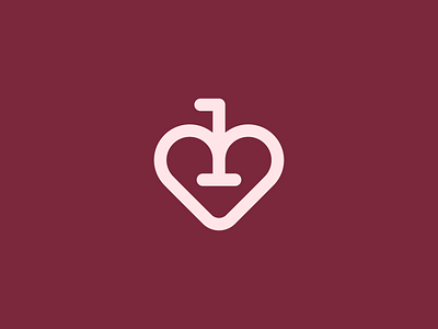 Onelove 1 agency emblem heart icon logo logodesign logotype love mark marriage monogram one sign symbol