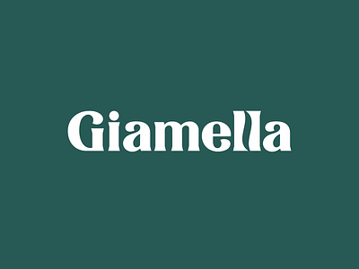 Giamella cafe coffee lettering logo logodesign logotype packaging