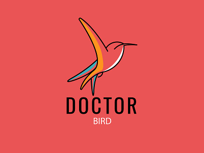 doctor bird logo design adobeillustration bird logo branding design doctor logo graphic design illustration logo logo awsome logo bird logo brain logo brainy logo challenge logo concept logo designer logo taha logo tips logo uk logos logoz