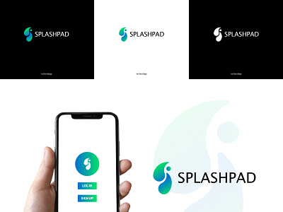 splash pad logo design