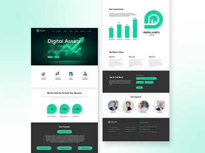 digital assets investors company web page assets web design branding creative website dribble grand guideline graphic design investor company website logo logo brand logo design logo designs website logo taha logotaha simple website ui uiux web design ux web design web pages webdesign templates