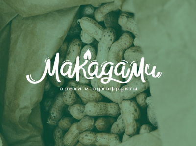 Macadamia branding lettering logo logo design logodesign macadamia nuts