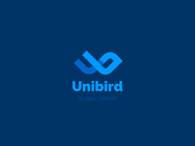 Bird Logo b bird branding icon letter ligature logo logomark logotype mark minimal sign simple symbol u