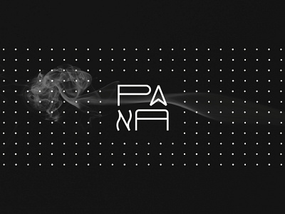 PANA v.2 bar brand identity branding cafe characters cursor cyber cybersport gaming hookah letters logo logomark logotype lounge minimal online smoke symbol typography