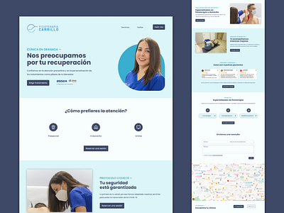 Web Design — Physiotherapy Clinic