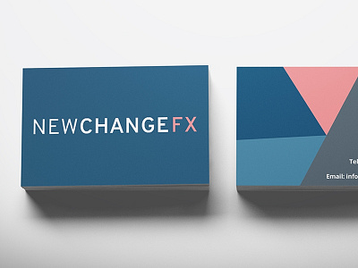 New Change FX branding graphic design