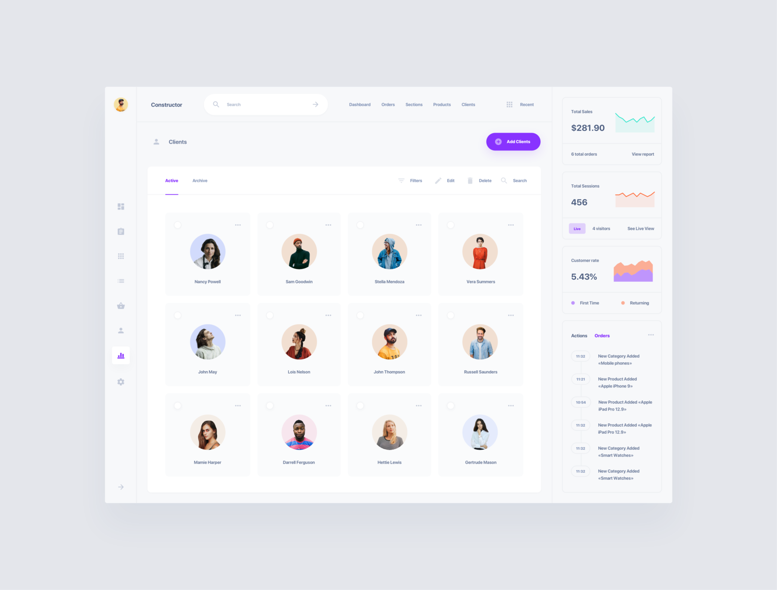 Commerce Dashboards by Spline.One on Dribbble