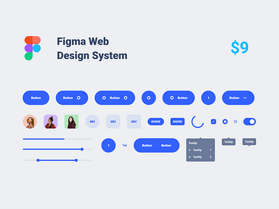 Figma Web Design System component component ui design system download figma figma design figmadesign interface kit ui ui kit ux web