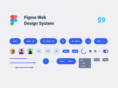 Figma Web Design System