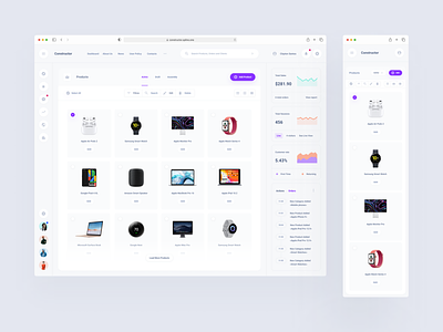 Responsive Update Commerce Dashboard dashboard design system download interface product ui ui kit ux web