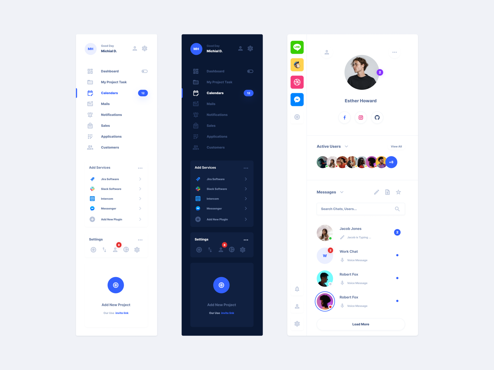 Sidebar Design System by Spline.One on Dribbble