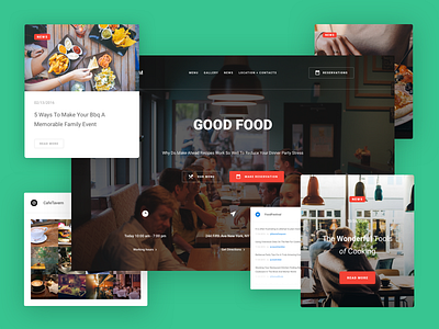 Food widgets button guide guidelines kit ui kit ux