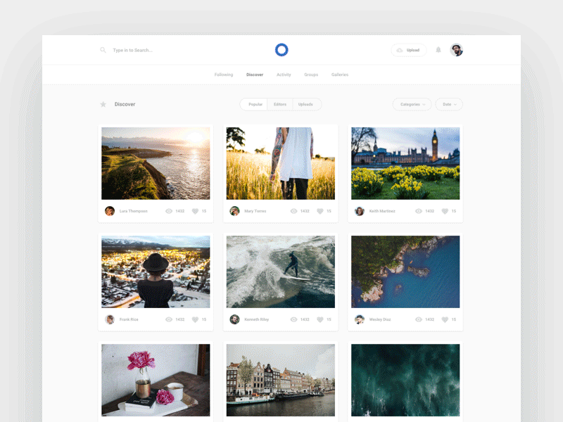 Photo Community App