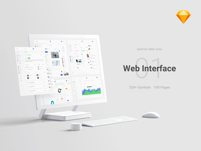 Web Interface 1 interface project sketch ui ui kit ux web