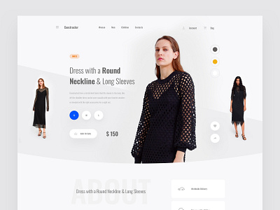 Product Page commerce ecommence interface psd sketch ui ux web