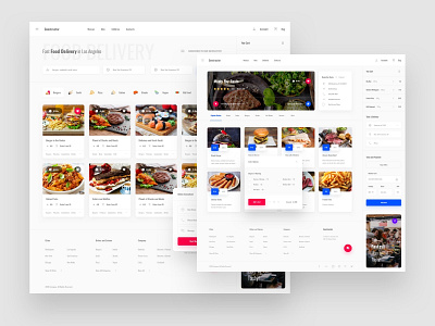 Food Delivery App admin base elements dashboard download interface photoshop psd sketch style guide symbols template ui ui kit ui8 ux ux kit xd