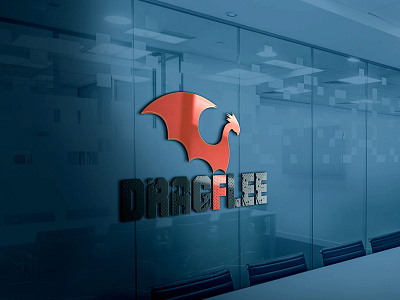 DRAGFlee- Logo Concept branding design graphic design icon illustration logo vector
