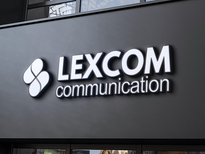 Lexcom Communication Logo concept