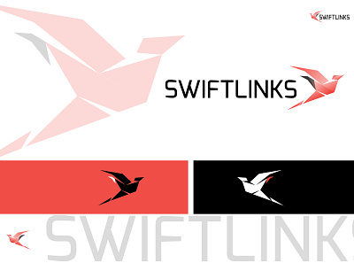 Swiftlink Logo Design branding design graphic design icon illustration logo typography ui ux vector