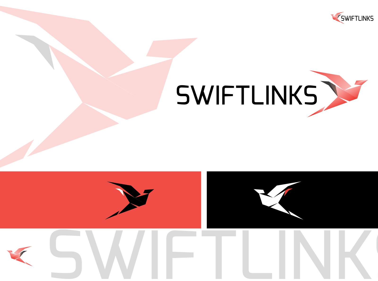 Swiftlink Logo Design by Ron Muhammad on Dribbble