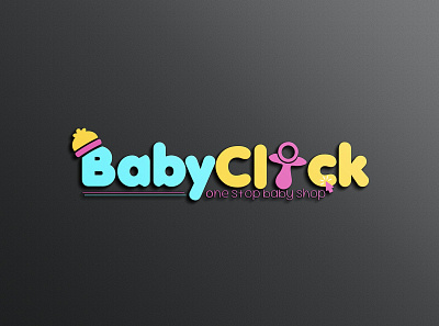 BabyClick_logo Design 3d branding clothing logo design design graphic design icon illustration logo minimal logo ui ux vector