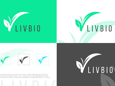 Livbio_Logo Design branding design graphic design icon illustration logo typography ui ux vector
